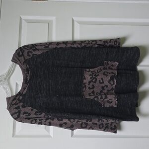 Cheetah Hooded shirt 1XL